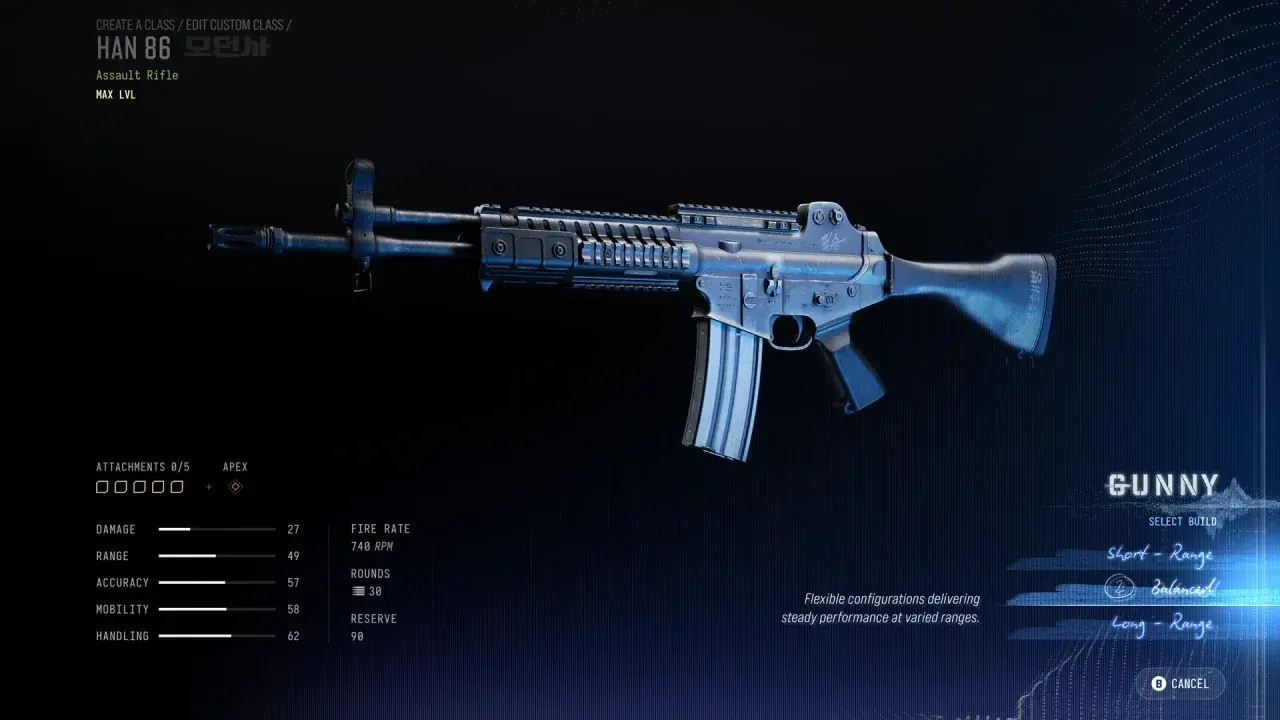 Modern Warfare 4 Multiplayer loadout menu, used as a support-topic illustration